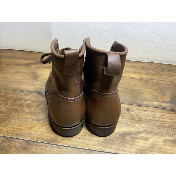 Dayton Service Boots Men’s Size 12 Brown Oil Scratch Leather Vibram main image 3